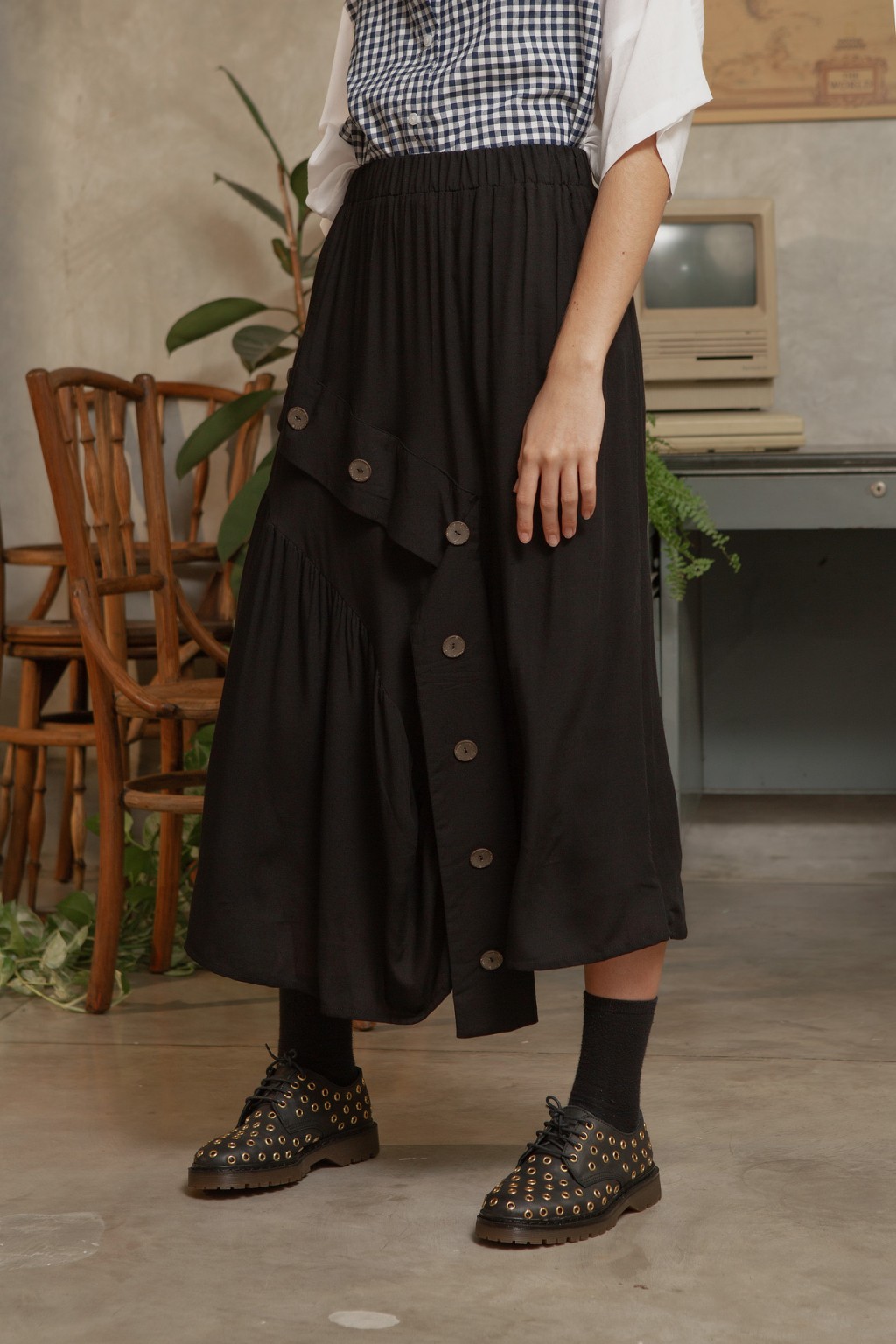 MISO SKIRT BLACK